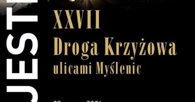 Droga Krzyżowa ulicami Myślenic już 20 marca