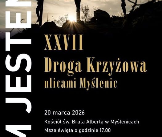 Droga Krzyżowa ulicami Myślenic już 20 marca